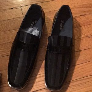 Black men dress soft Patton leather shoes 👞 👞